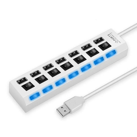 🔌 USB 2.0 HUB – Mehr Anschlüsse für deinen Laptop oder PC!